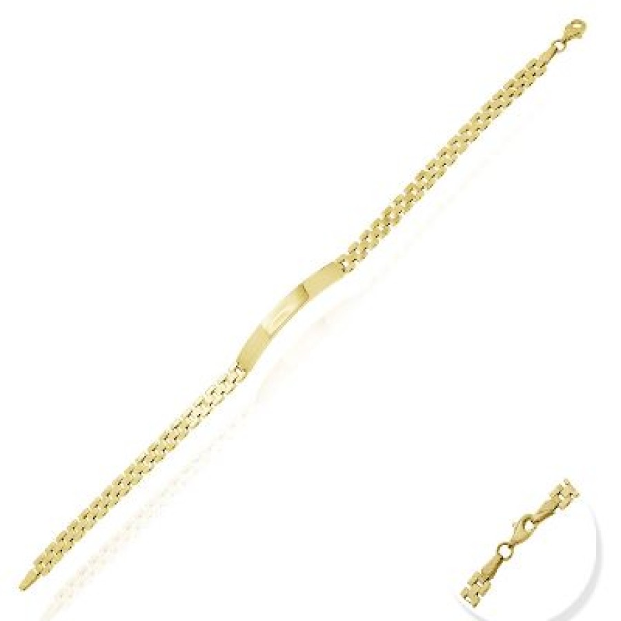 Joyeria Fina GVR | Esclava Caballero Oro 14K