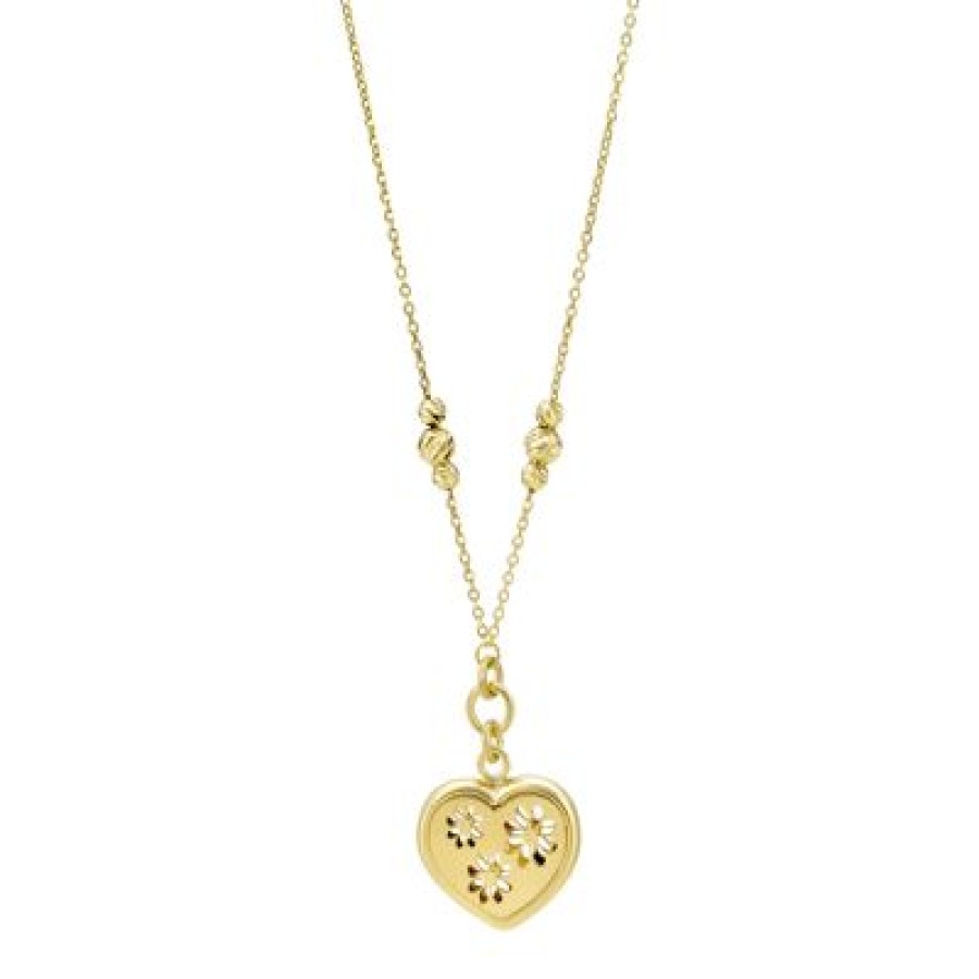 Joyeria Fina GVR | Gargantilla Corazon Oro Ma112