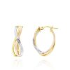 Joyeria Fina GVR | Arracadas Triple Tubo Oro Florentino 14K