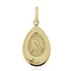 Joyeria Fina GVR | Medalla Virgen De Guadalupe Gota Oro 14K