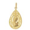 Joyeria Fina GVR | Medalla Madona Oro 14K